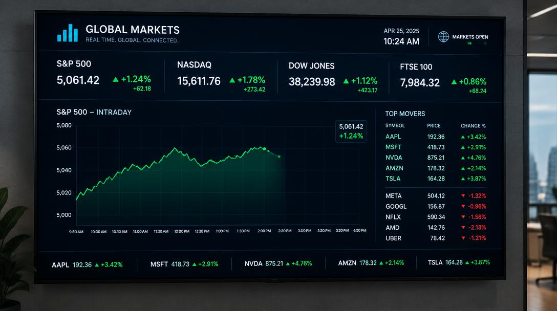 Market Ticker preview