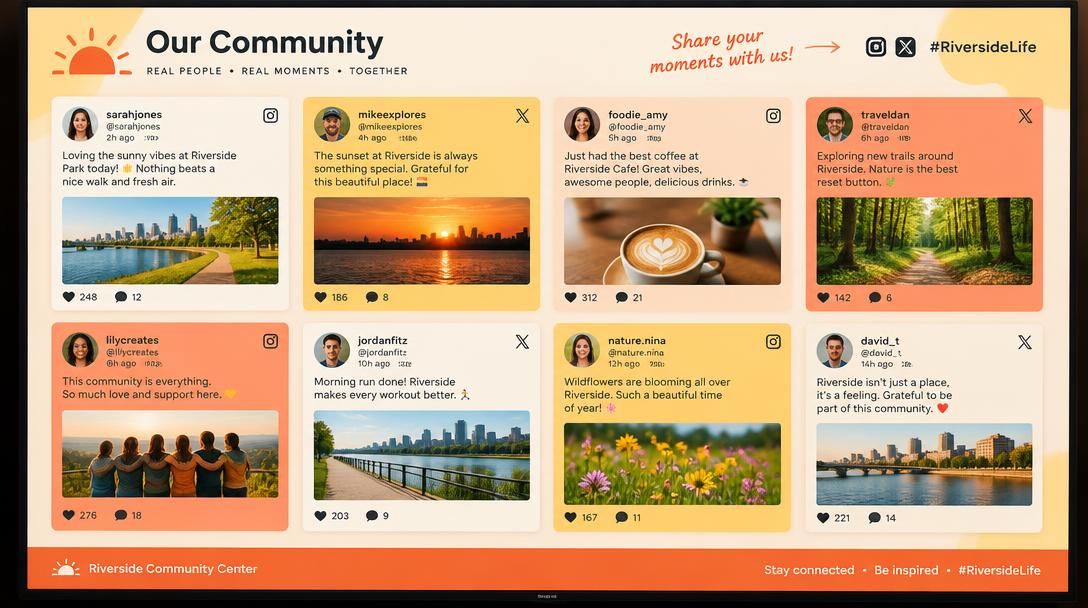 Social Wall preview
